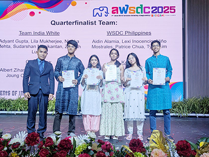 DAIS ICSE 2025 students with CISCE Certificate of Merit awards