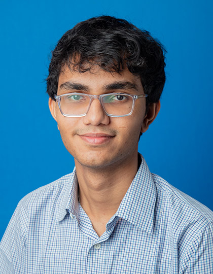 Agastya Goradia at the Cornell CURM Research Competition 2025