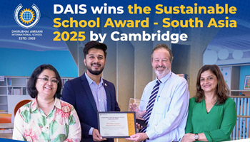DAIS has been named the Winner in the Sustainable Schools Award category at the Cambridge School Recognition Awards - South Asia 2025! 