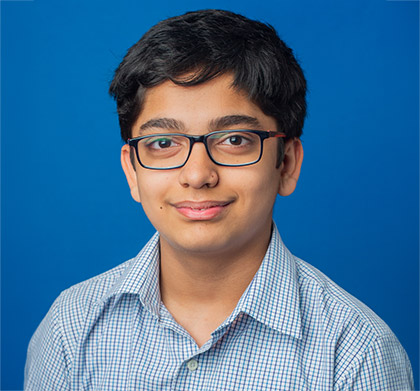 Jashith Narang participating in the Junior Science Olympiad