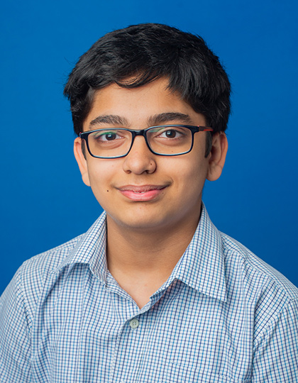 Jashith Narang posing with his ICQ 2025 achievement