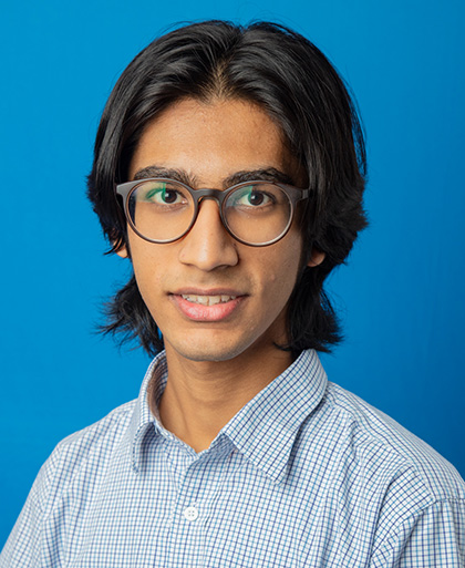 Kian Mehta at the HKIMO competition