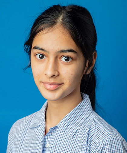 Mihika Daga, shortlisted for Falmouth University’s Creative Challenge 2025