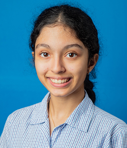Naira Negandhi at the prestigious Queen’s Commonwealth Essay Competition 2025