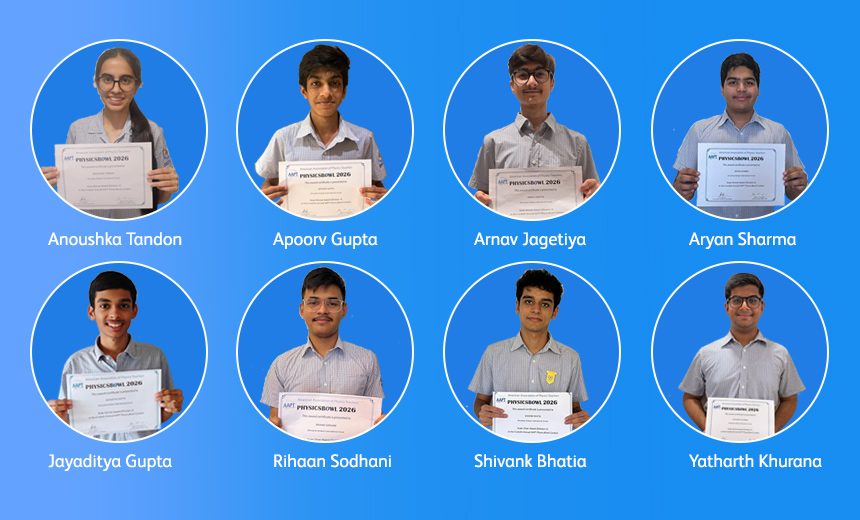 DAIS IBDP Grade 11 students Shine at PhysicsBowl 2026