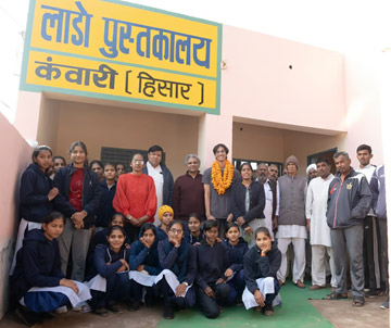 Girls only Library Hissar