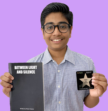 Vihaan Saxena earns silver as City Emerging best Seller medal