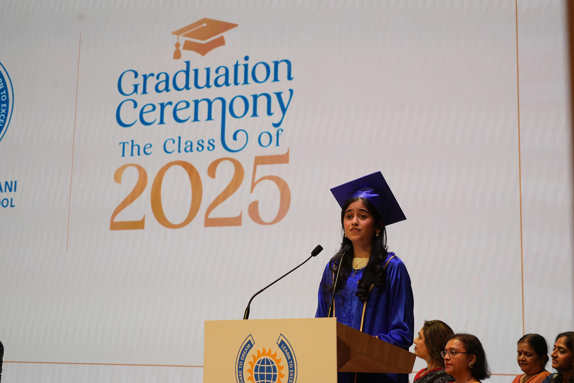 Speech by Head Girl Avantika Kampani