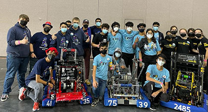 DAIS FTC teams Matrix, Eureka, and Kryptonite