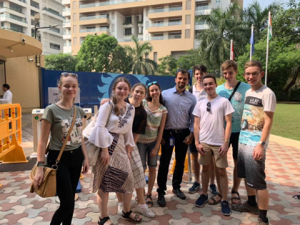 INDO – CZECH Exchange Students visit DAIS