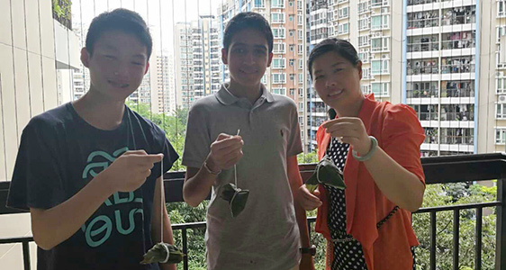 Exchange trip to the Concord College of Sino-Canada, Shenzhen CHINA