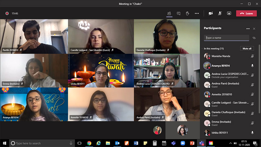 DAIS Virtual events participation