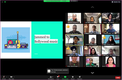 Breakout Sessions and Cultural Exchange - 2020