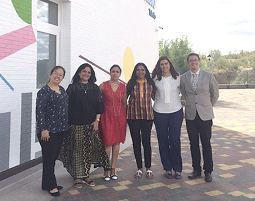 DAIS Teachers Visit Ermitage School